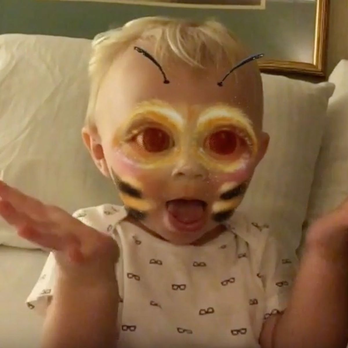 This Baby Loves Snapchat Filters More Than You