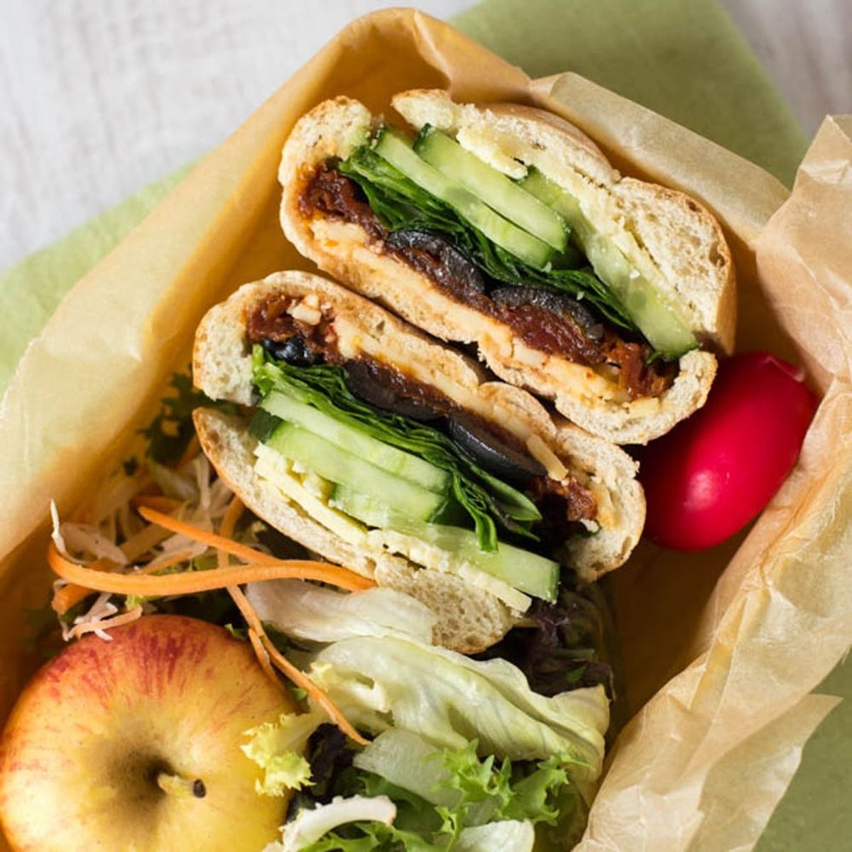 These Veggie Stuffed Picnic Rolls Are Perfect for Back to School Lunches