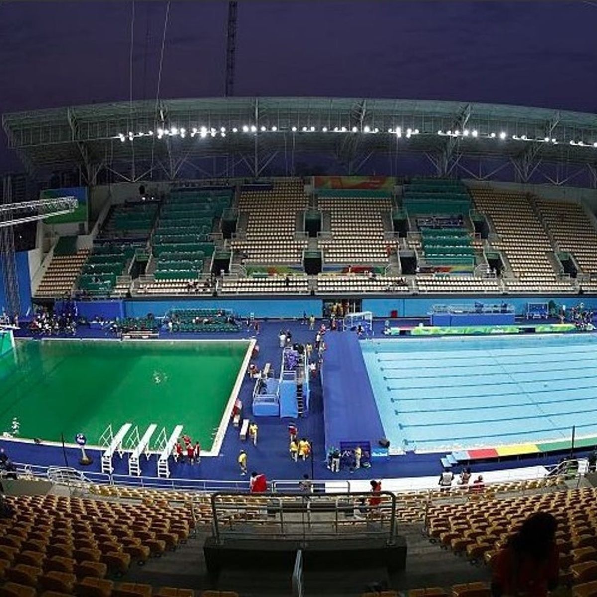 For the Record: Science Says There’s No Way Pee Is Behind the Olympic Pool Greening AT ALL