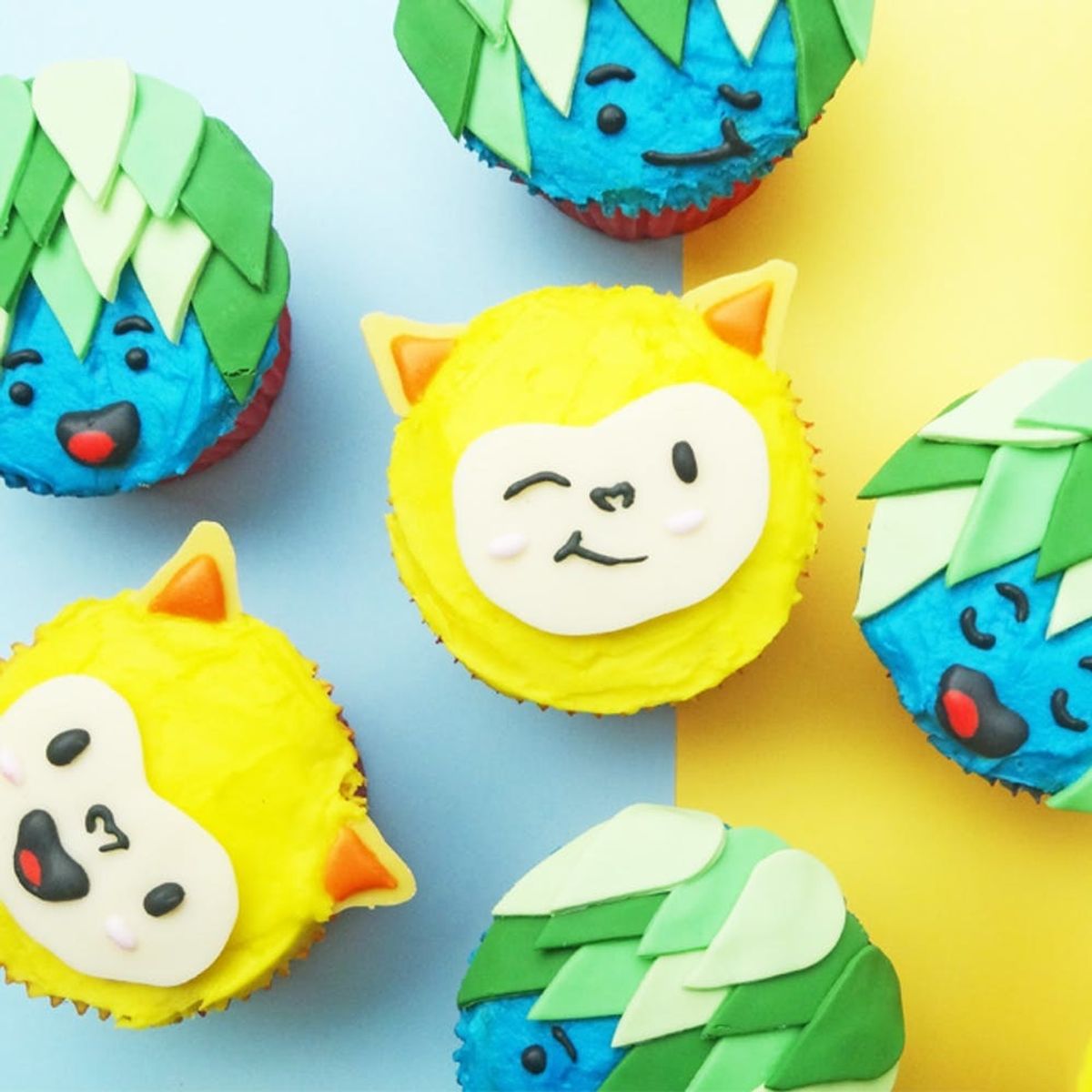 How to Make the Most Adorable Rio Olympics Mascot Cupcakes