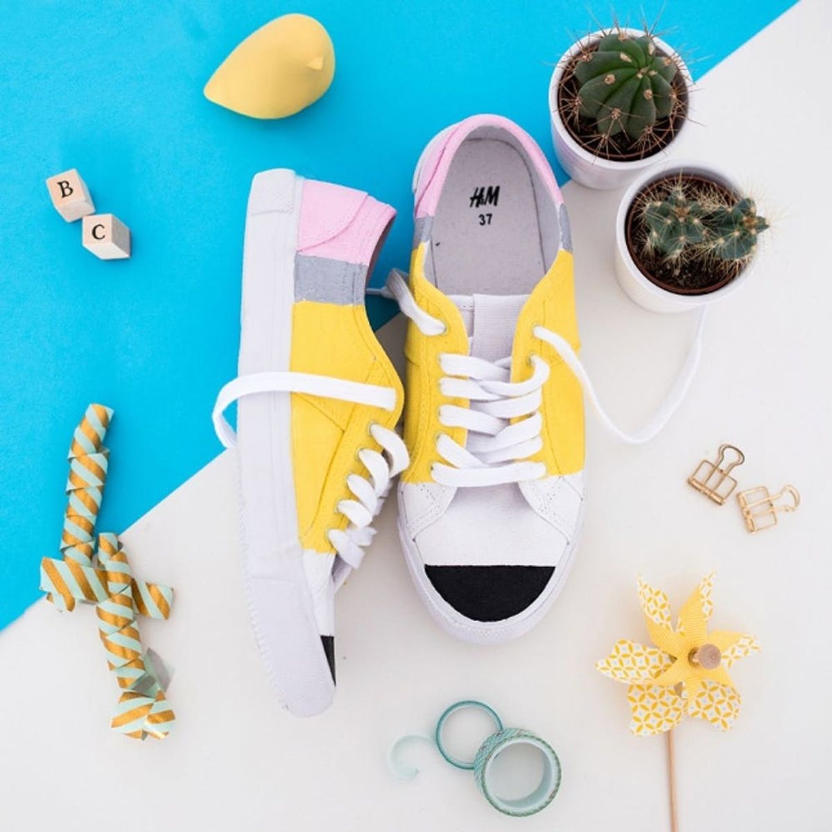 Go Back to School With These Easy DIY Pencil Sneakers