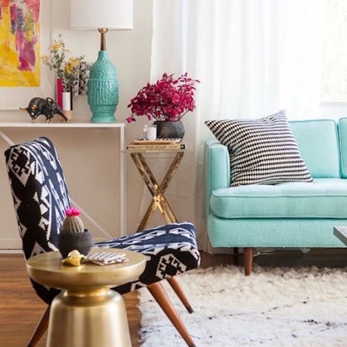 14 Surprisingly Chic IKEA Living Rooms