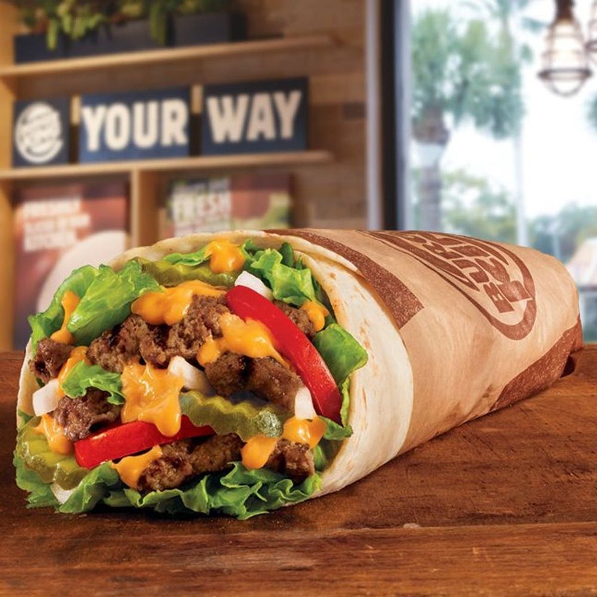 Burger King’s New “Whopperrito” Is the Snack Mashup of Your Fast Food Nightmares