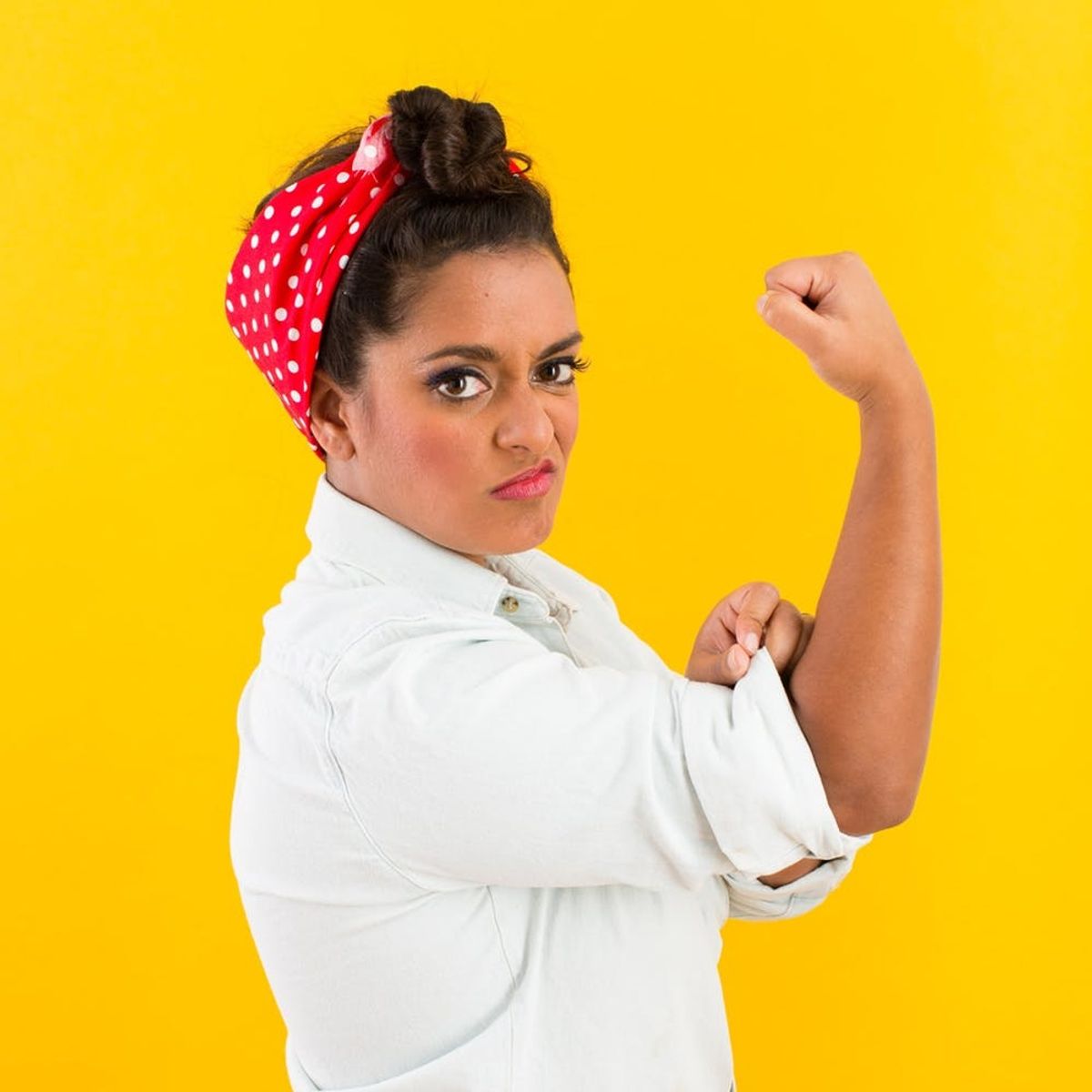 Halloween Hack: How to DIY a Rosie the Riveter Costume