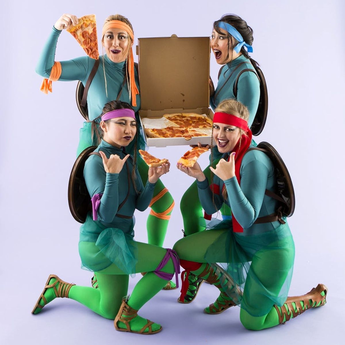 Teenage Mutant Ninja Turtles = Coolest Group Costume Ever