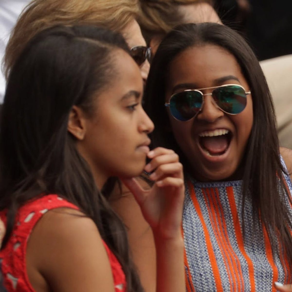 8 Times Sasha and Malia Obama Had Totally Normal Teenage Lives
