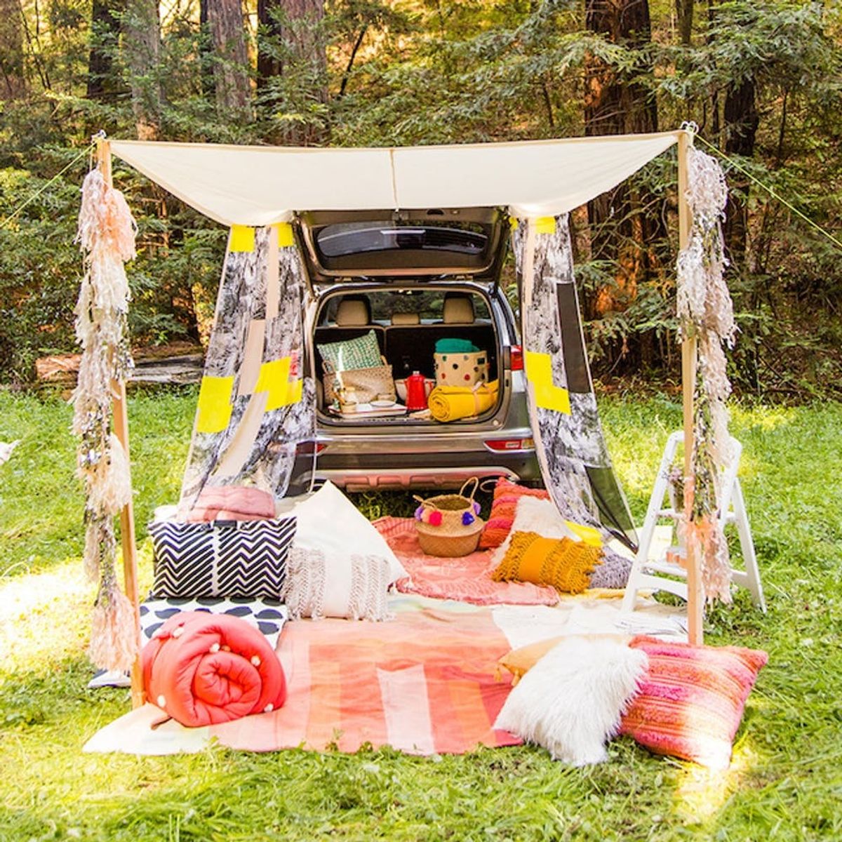 14 Essentials for Throwing a Glamping Bachelorette Party