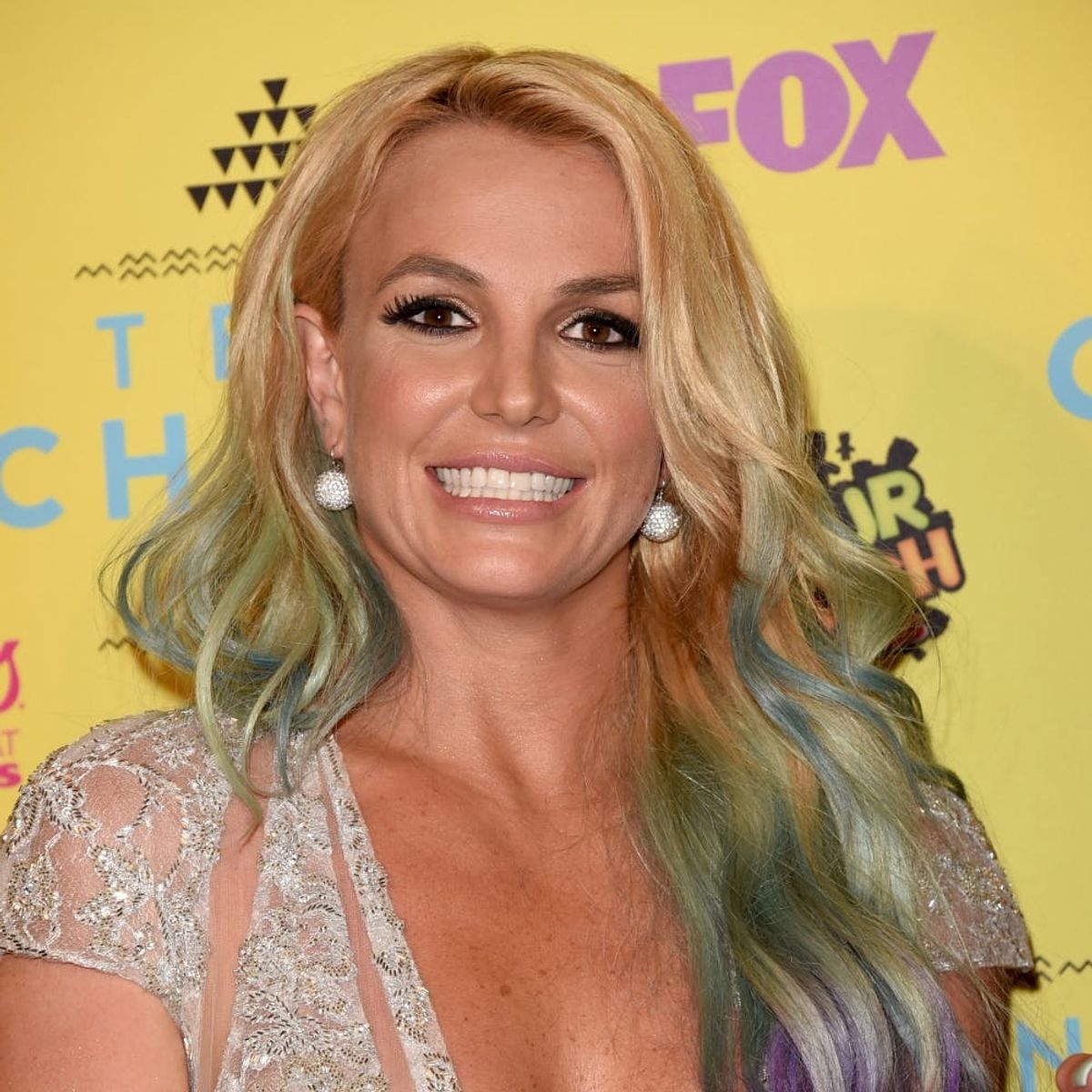 Britney Spears Is Totally Twinning With Another Pop Star on Her New Album Cover