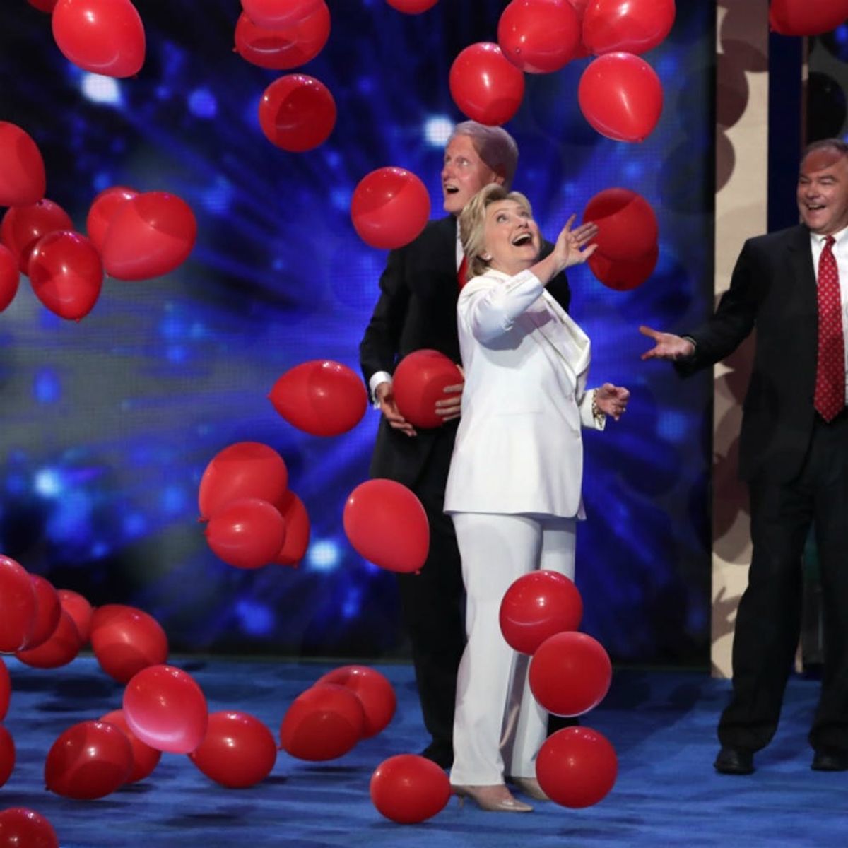Everything You Need to Fully Appreciate Bill Clinton and His Love of Balloons