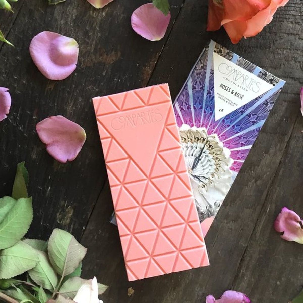 Rosé Chocolate Is the Pretty New Treat You’ll Need to Get Your Hands On