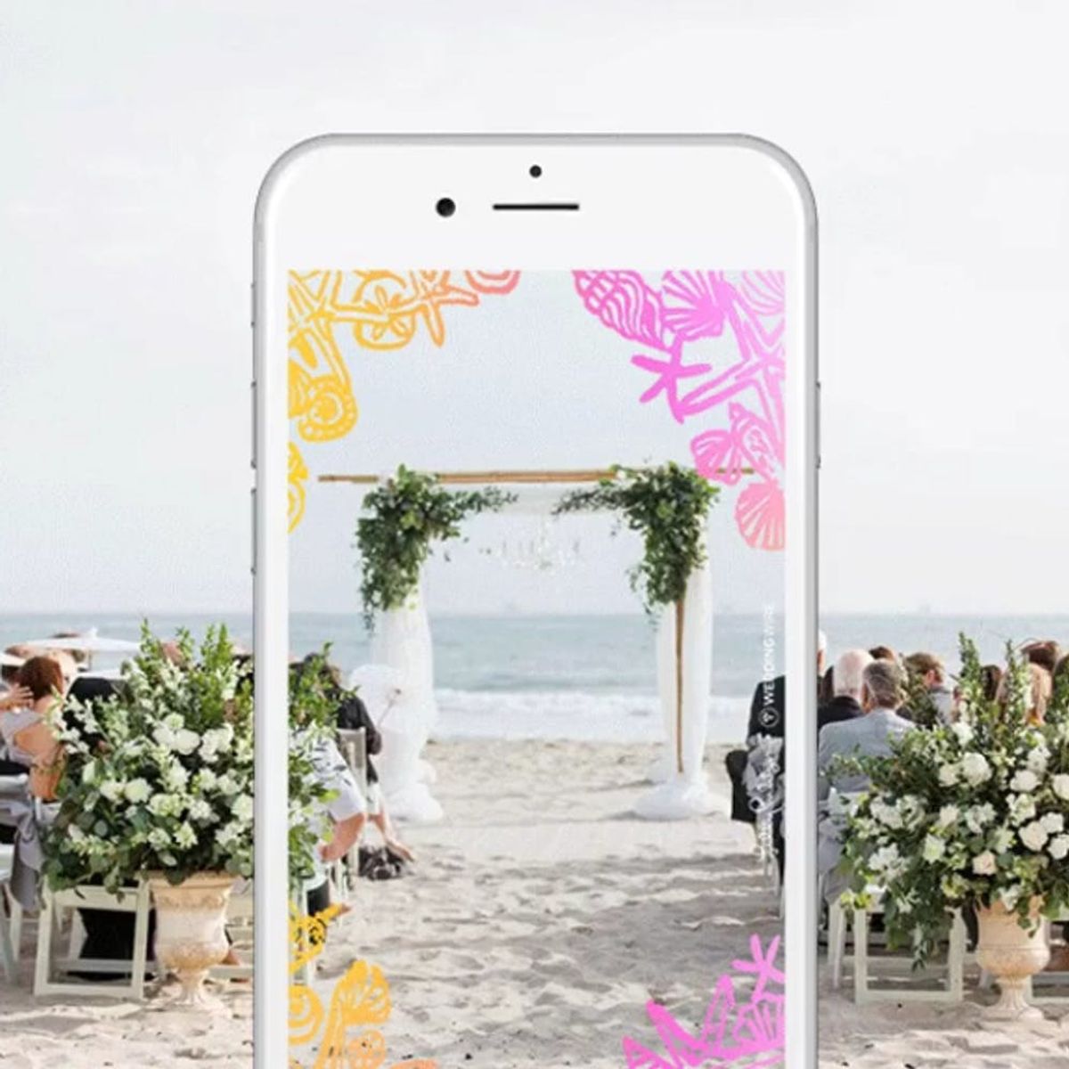 WeddingWire Released 12 Beautiful Wedding Day Snapchat Geofilters for FREE