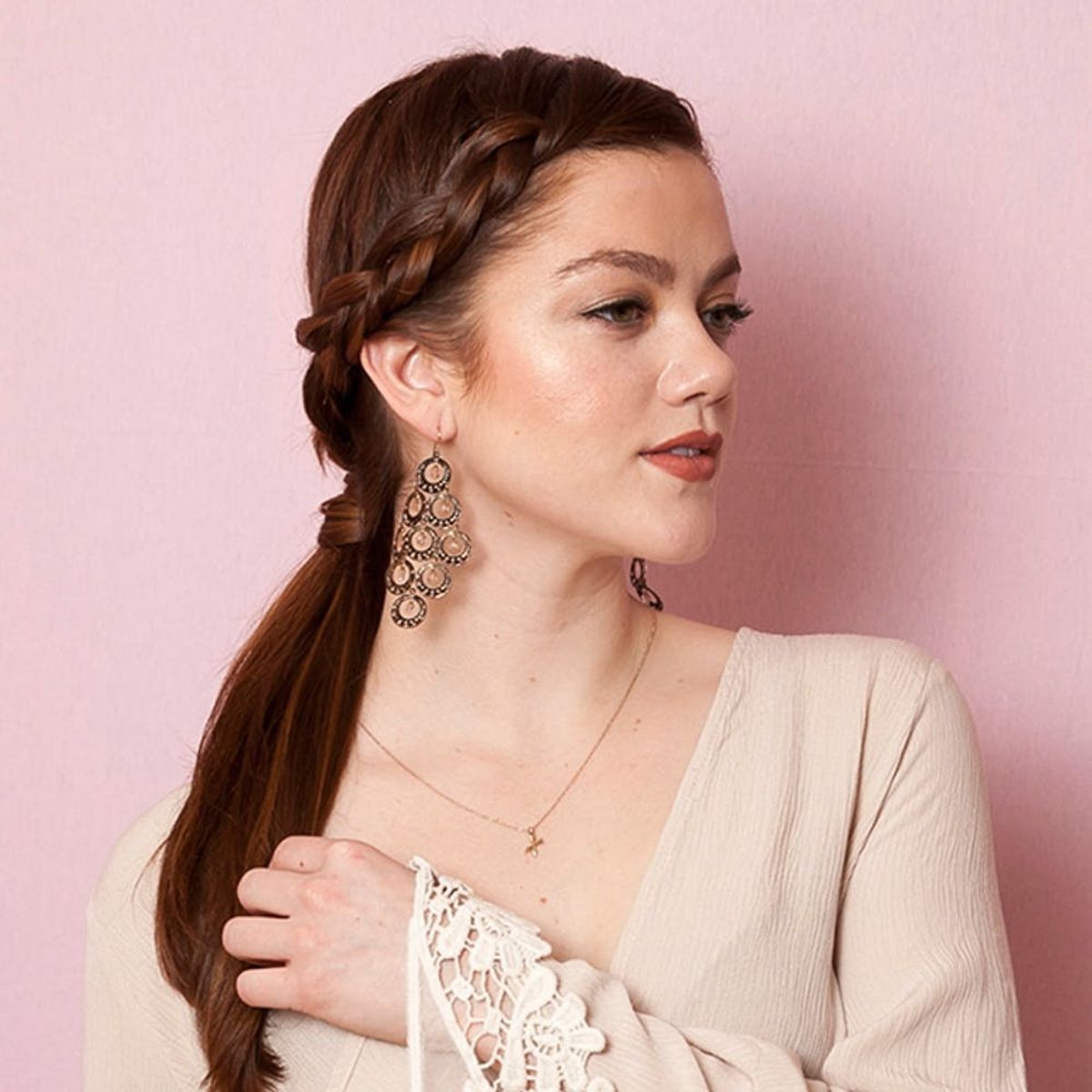 Rock This Versatile Low Braid in 10 Minutes Flat
