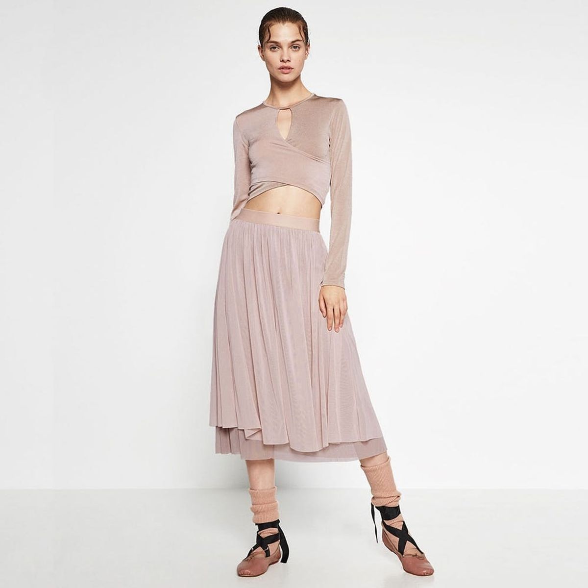 Zara’s New Ballerina-Inspired Collection Is Chic AF