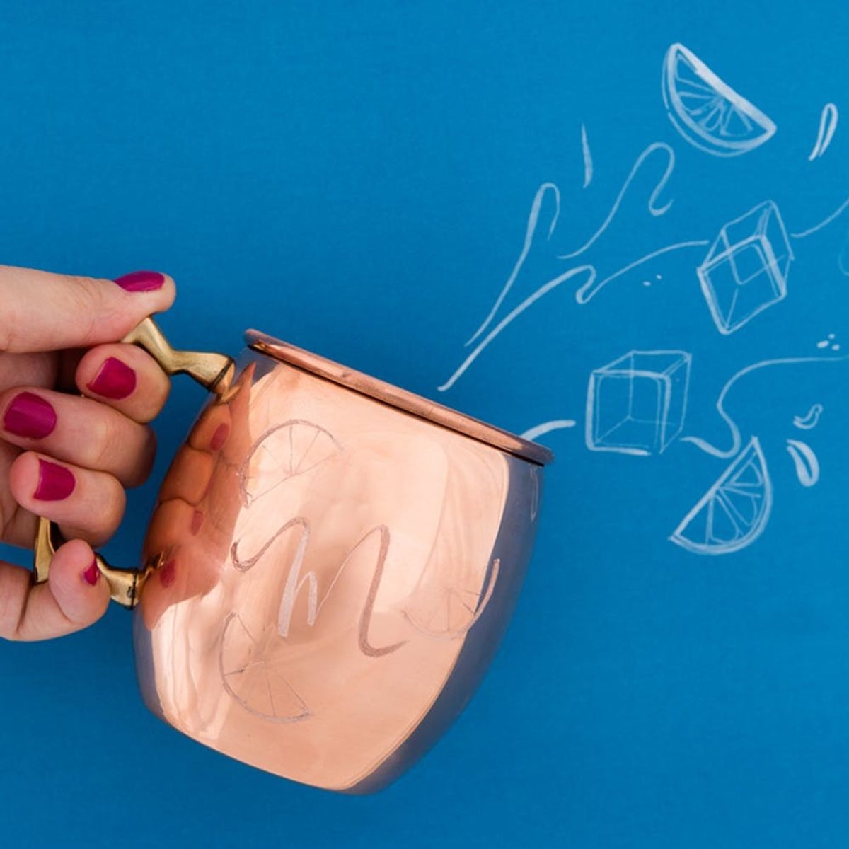 These DIY Engraved Copper Mugs Will Be the Star of Any Party