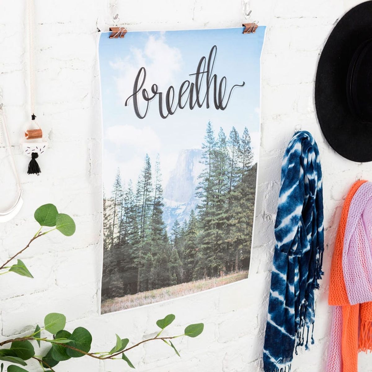 Make This Lettered Photo Wall Art in 30 Minutes or Less