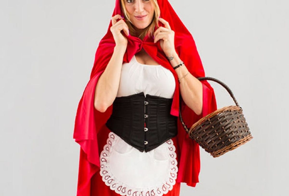 Halloween Hack: Little Red Riding Hood Costume - Brit + Co