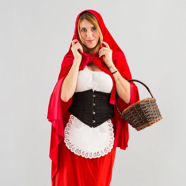 Halloween Hack Little Red Riding Hood Costume Brit Co Halloween Hack Little Red Riding Hood Costume Brit Co