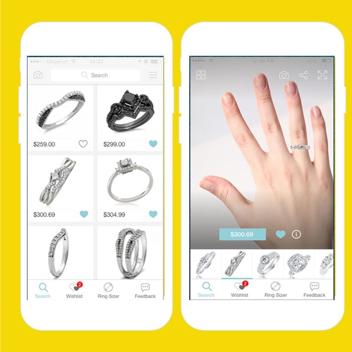This App Lets You Try on Engagement Rings Before You Buy Them