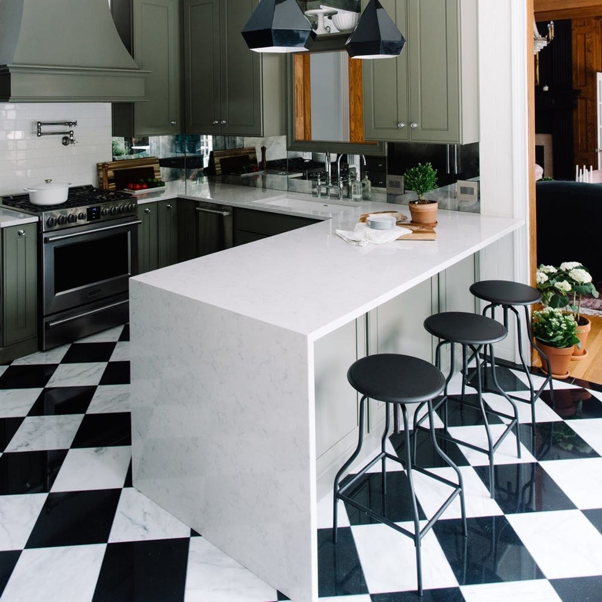 This Blogger’s Affordable Modern Kitchen Makeover Is All Kinds of Cool