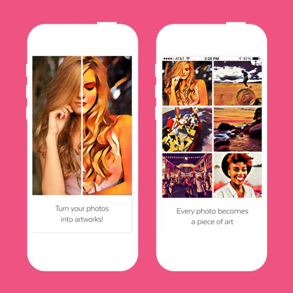 This New App Turns Your Selfies Into Art
