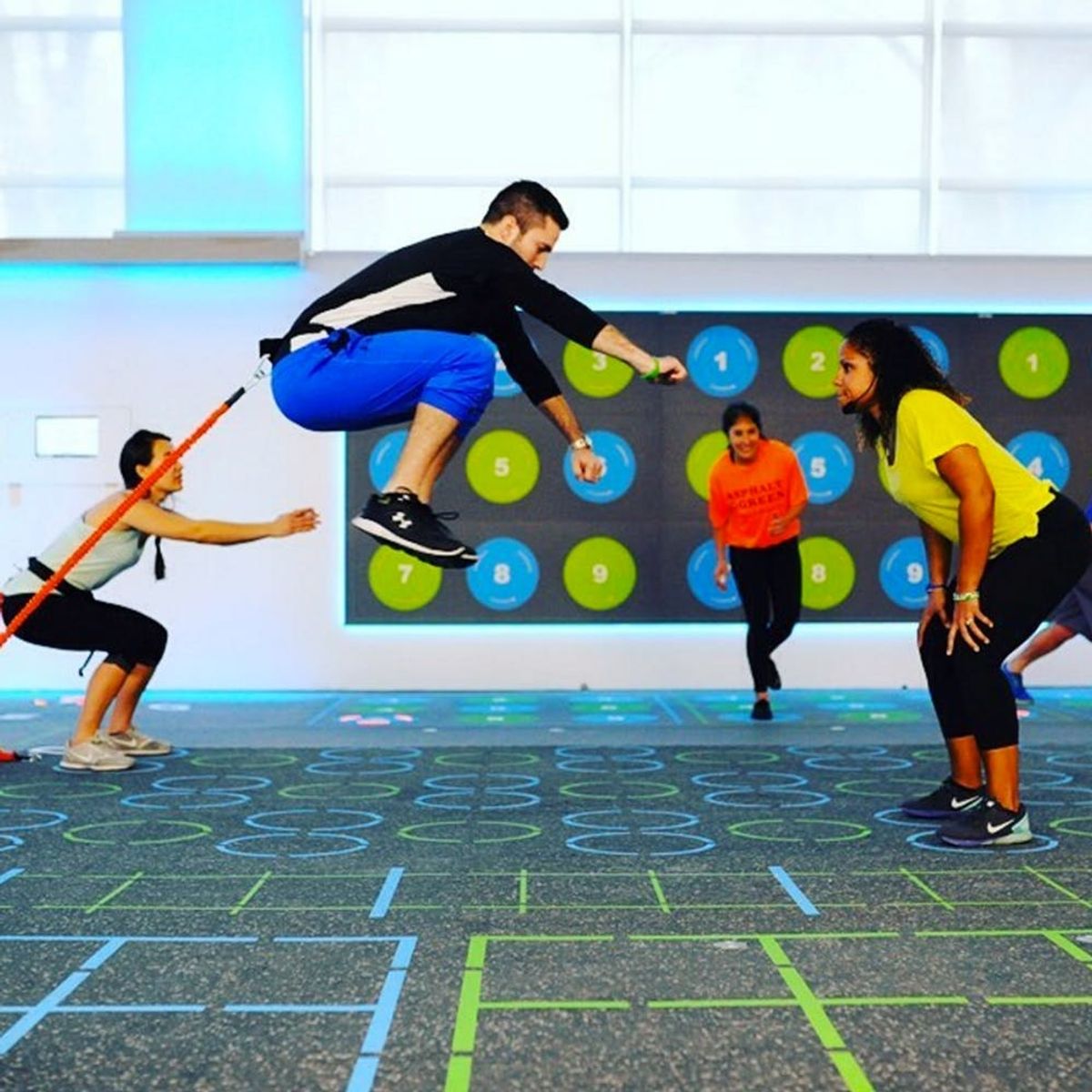 This Workout Class Is Like an Arcade Game IRL