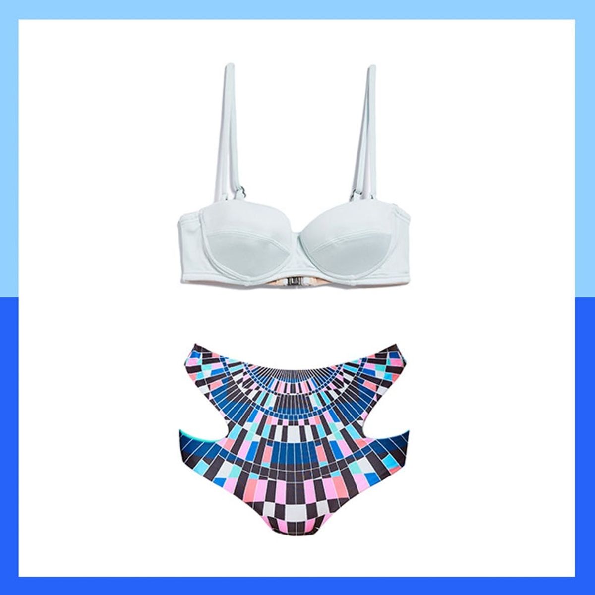 13 Bandeau Bikini Tops  and Bottoms That Will Send Tan Lines Packin’
