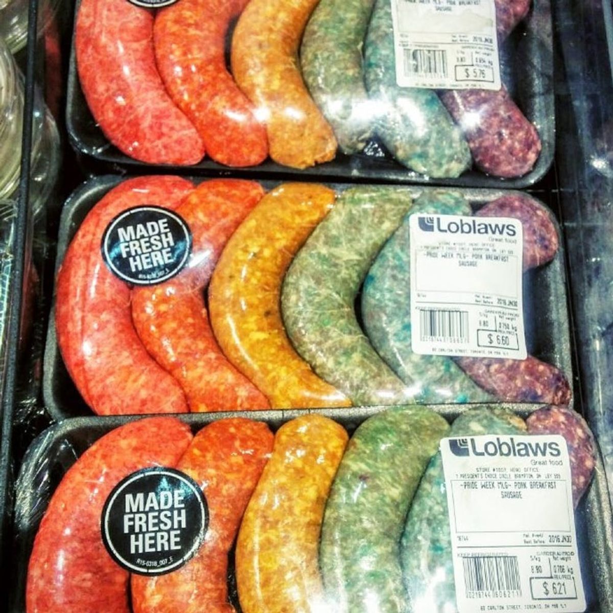 Rainbow Sausages Are the Latest Pride Month Creation to Get Tongues Wagging