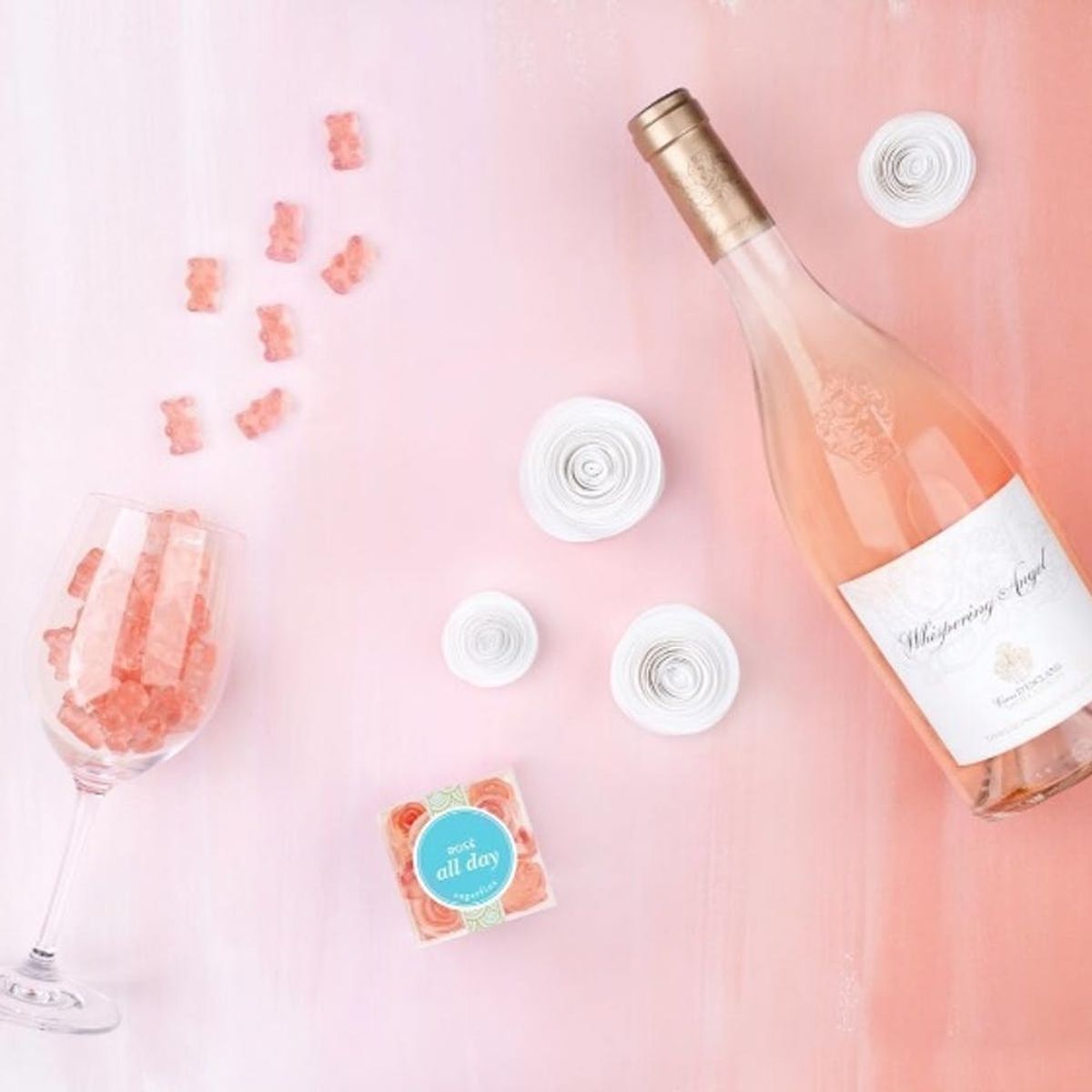 There’s a 400-Person Wait List for These Rosé-Flavored Gummy Bears