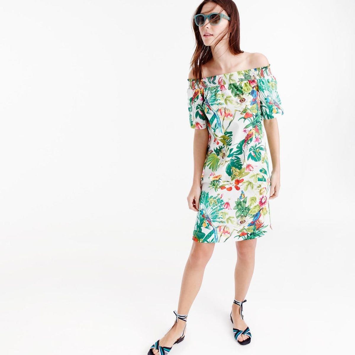 19 Off-the-Shoulder Dresses That Make Summer Dressing a Breeze