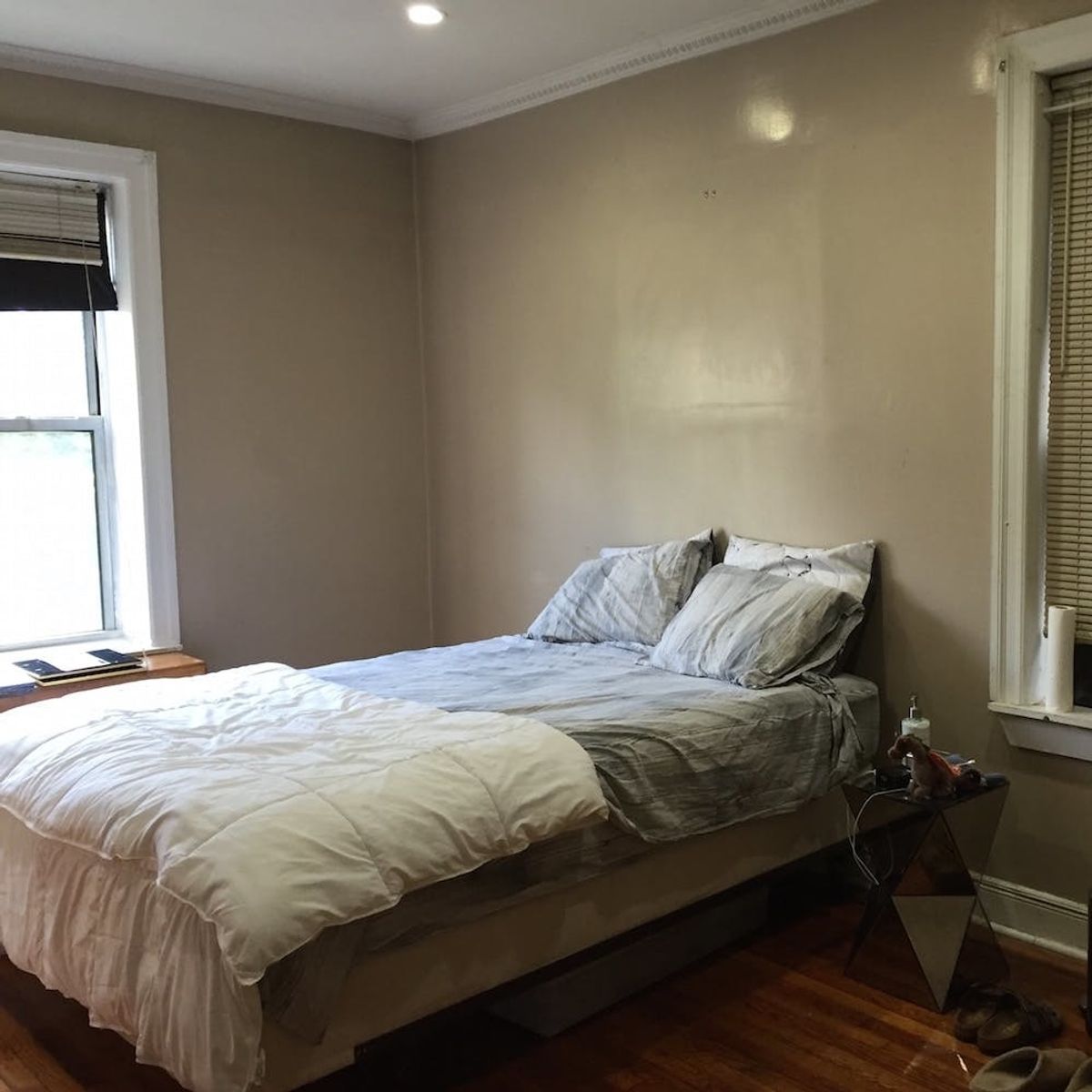 Before + After: Rustic-Industrial NYC Bedroom Makeover
