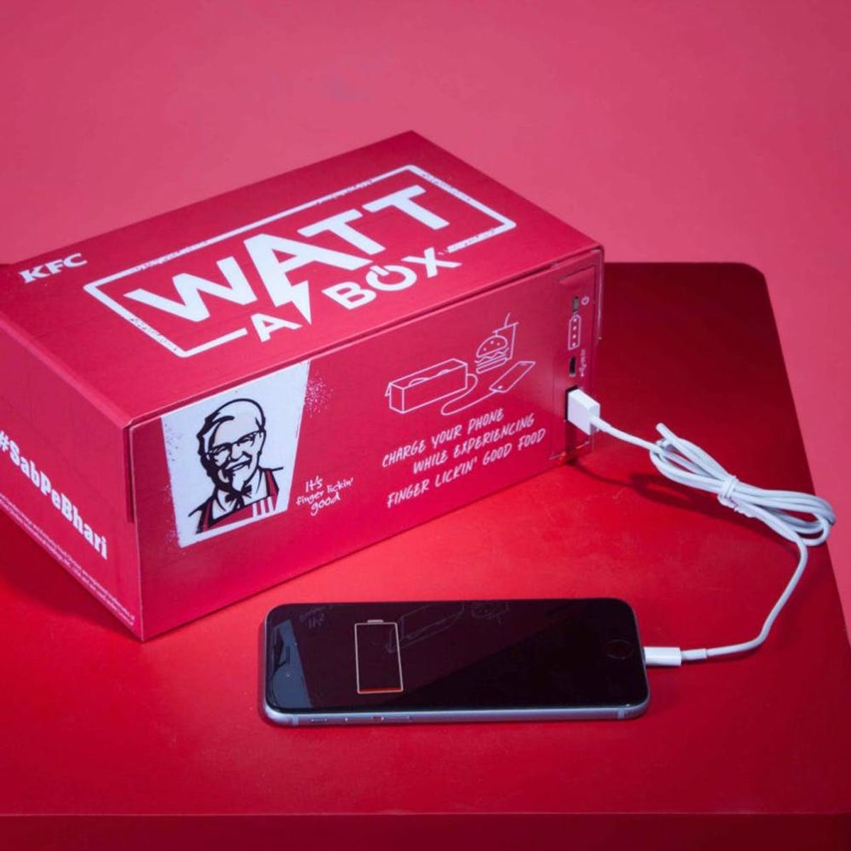 WTF: KFC Just Debuted Boxes That Will Also Charge Your Phone