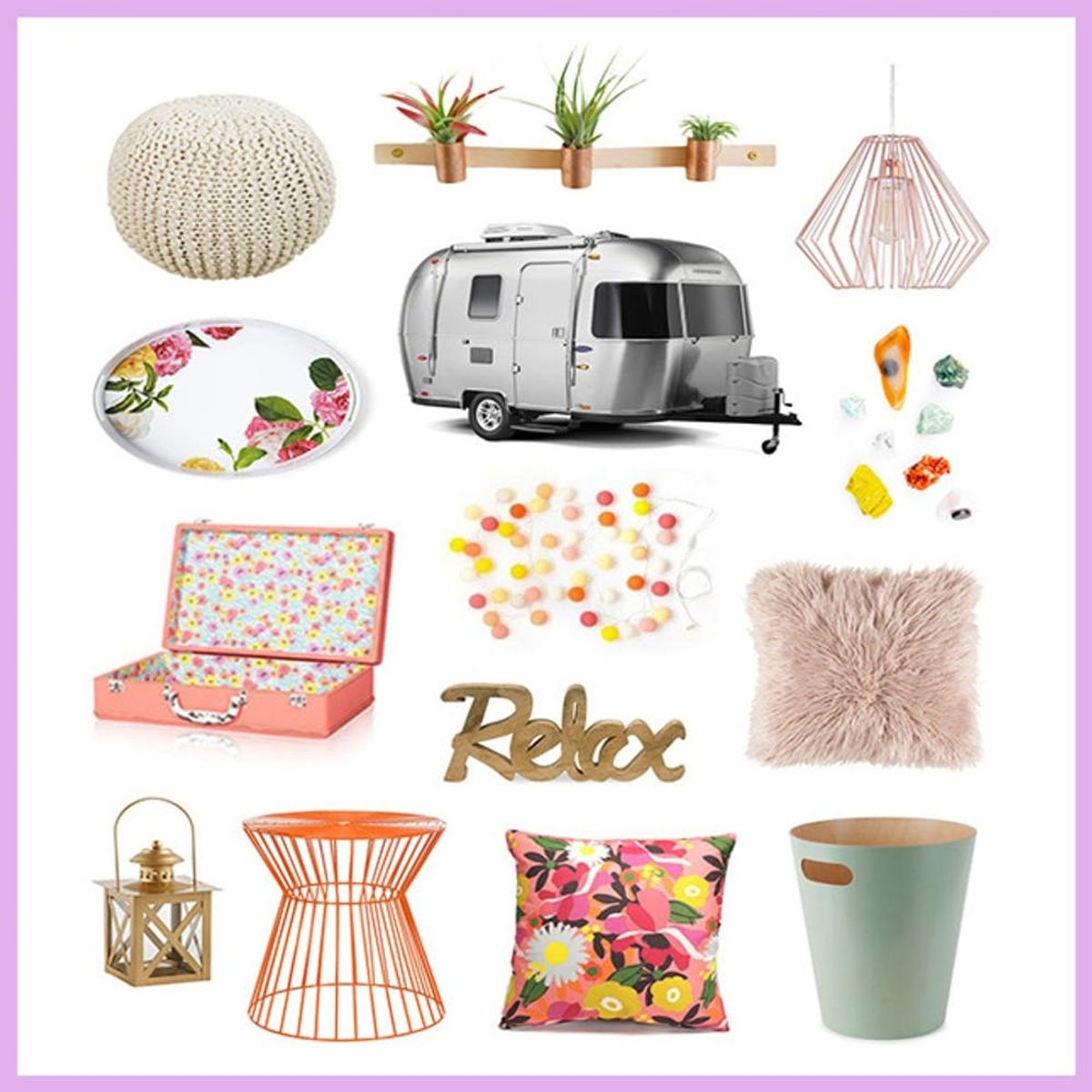3 Glam Ways to Decorate Your Airstream Camper