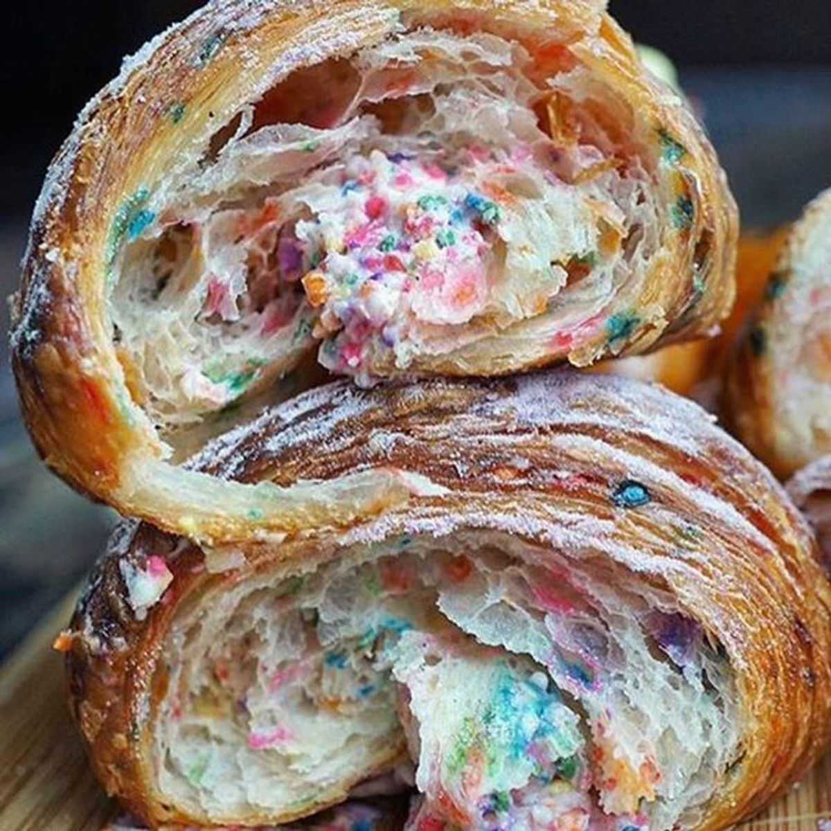 Birthday Cake Croissants Are the Stuff of Our Unicorn Dreams