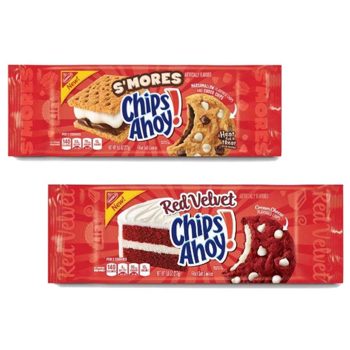 New S’mores and Red Velvet Chips Ahoy Flavors Will Make Your Summer