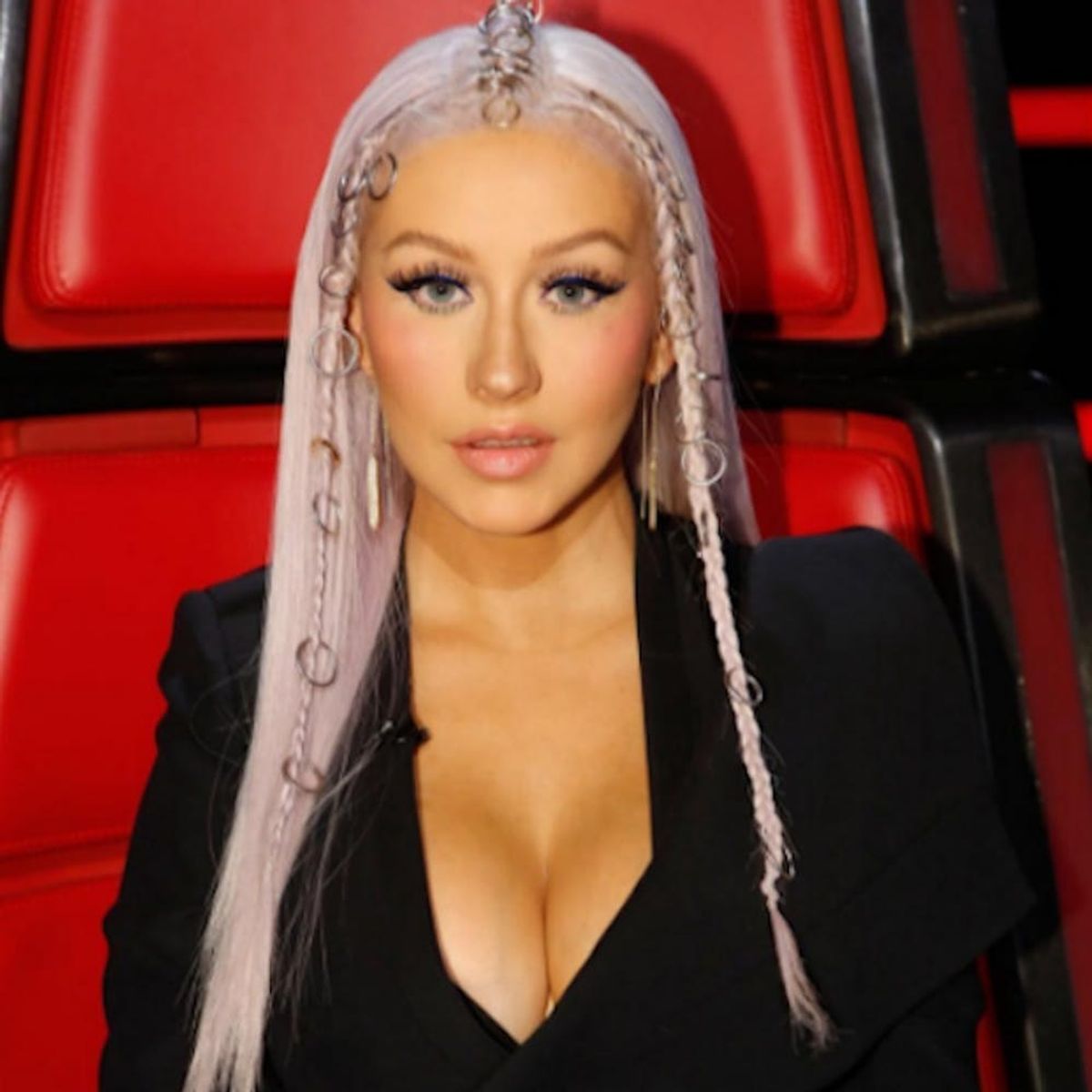 How to Hack Christina Aguilera’s Insane Braid With Office Supplies