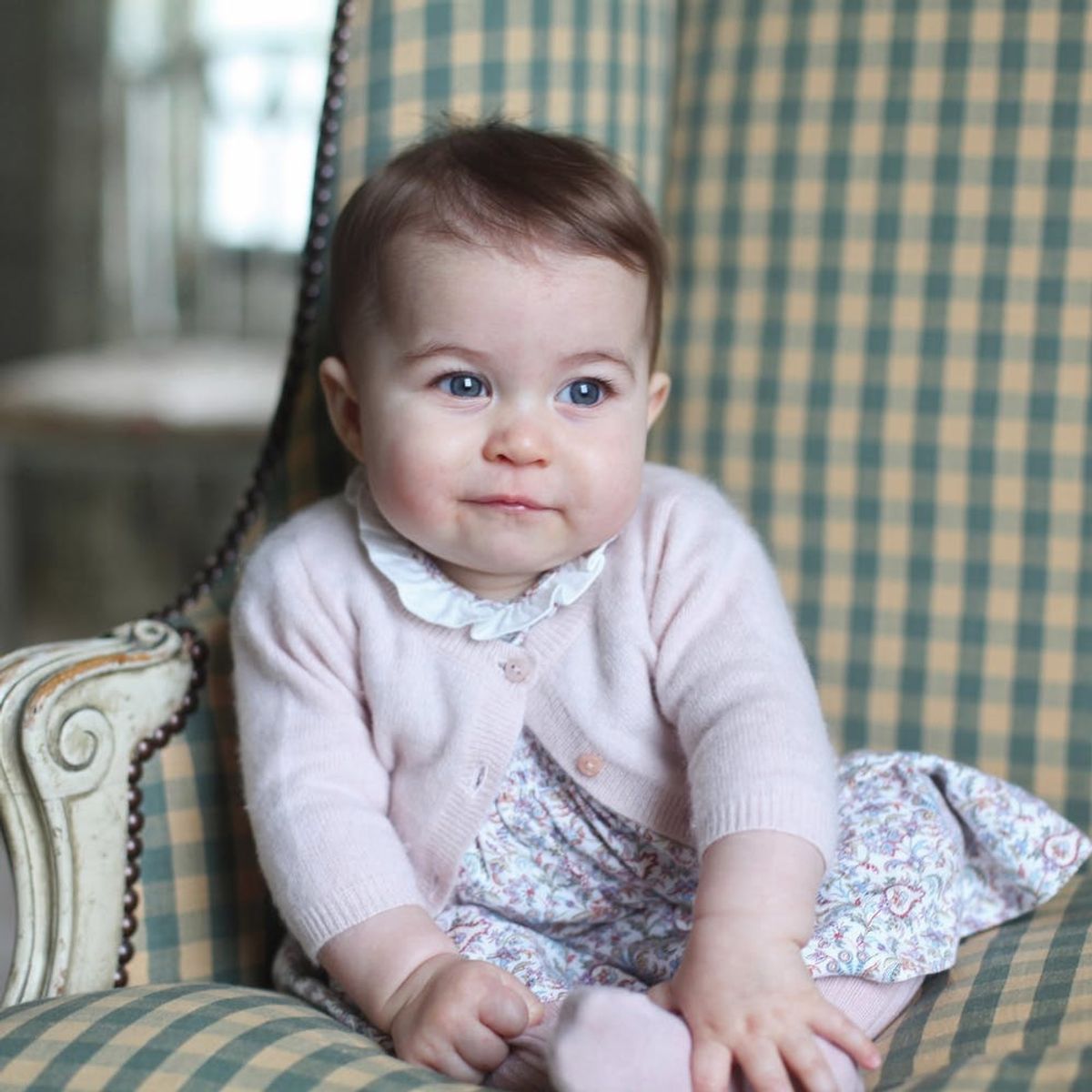 See the Pics from Princess Charlotte’s First Balcony Appearance