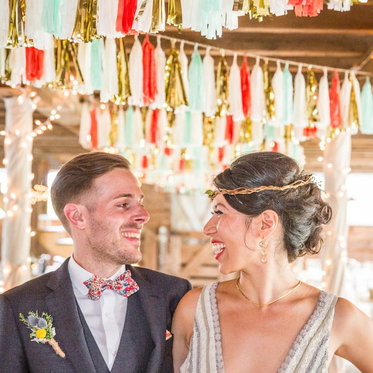 This Colorful Boho Barn Wedding Brings New Life to a Rustic Venue