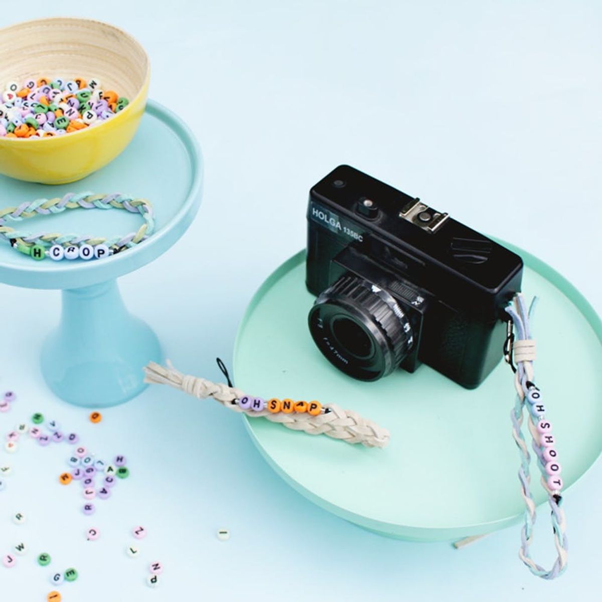 Carry Your Holga or Instax Mini With a DIY Camera Strap