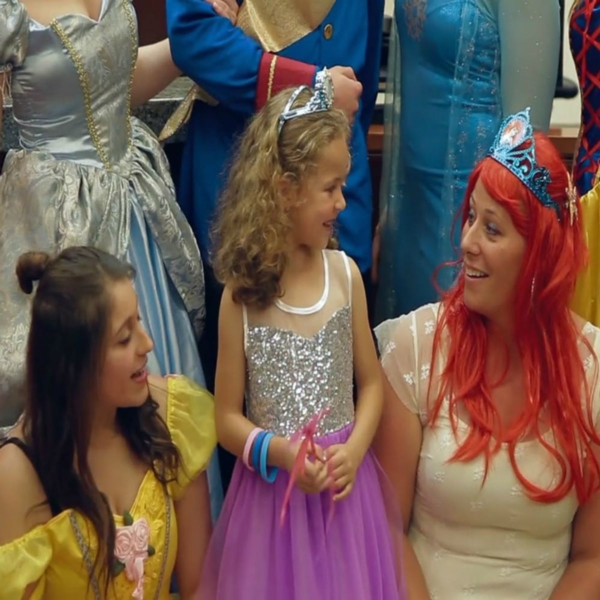 This Little Girl Had the Best Adoption Hearing Ever, Complete With Disney Princesses