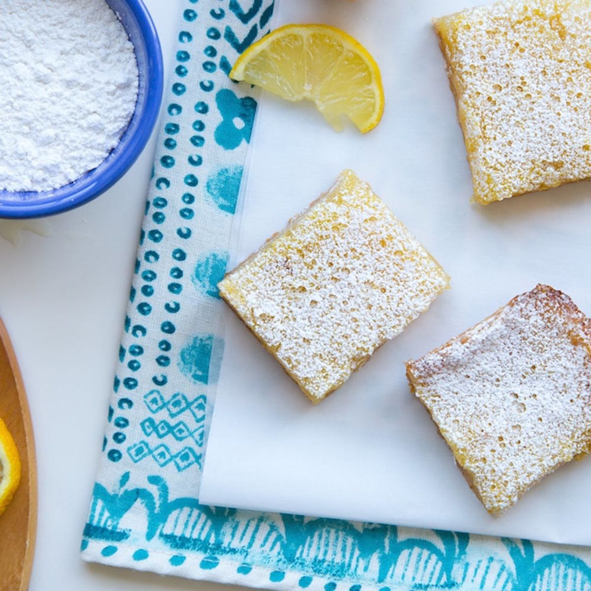 You Won’t Miss Flour With These Gluten-Free Lemon Squares