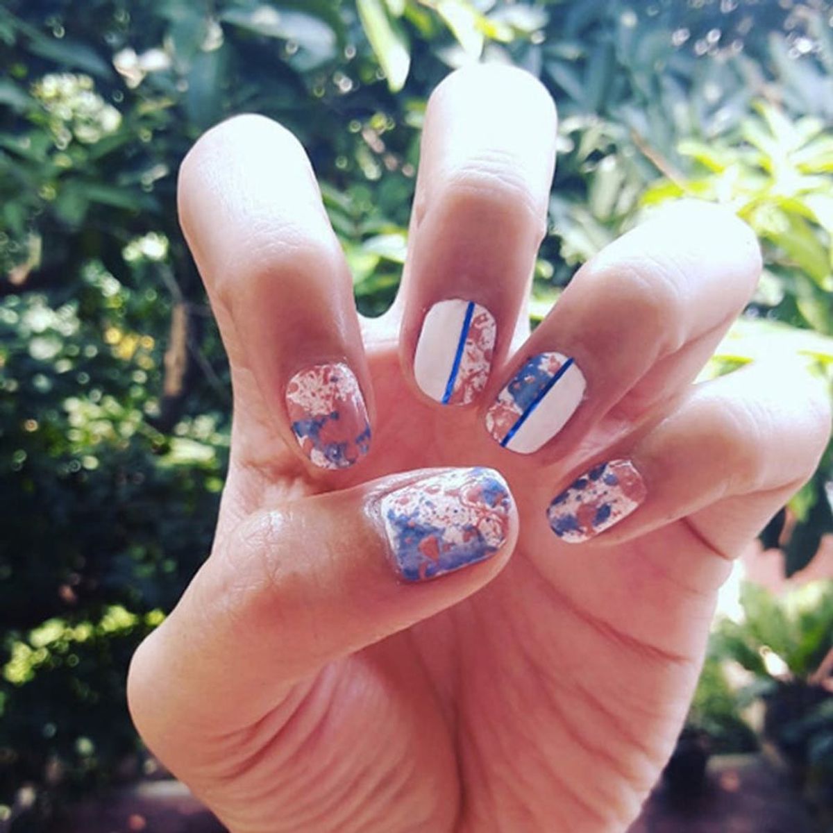 10 Splatter Manis Jackson Pollock Would Totally Approve Of