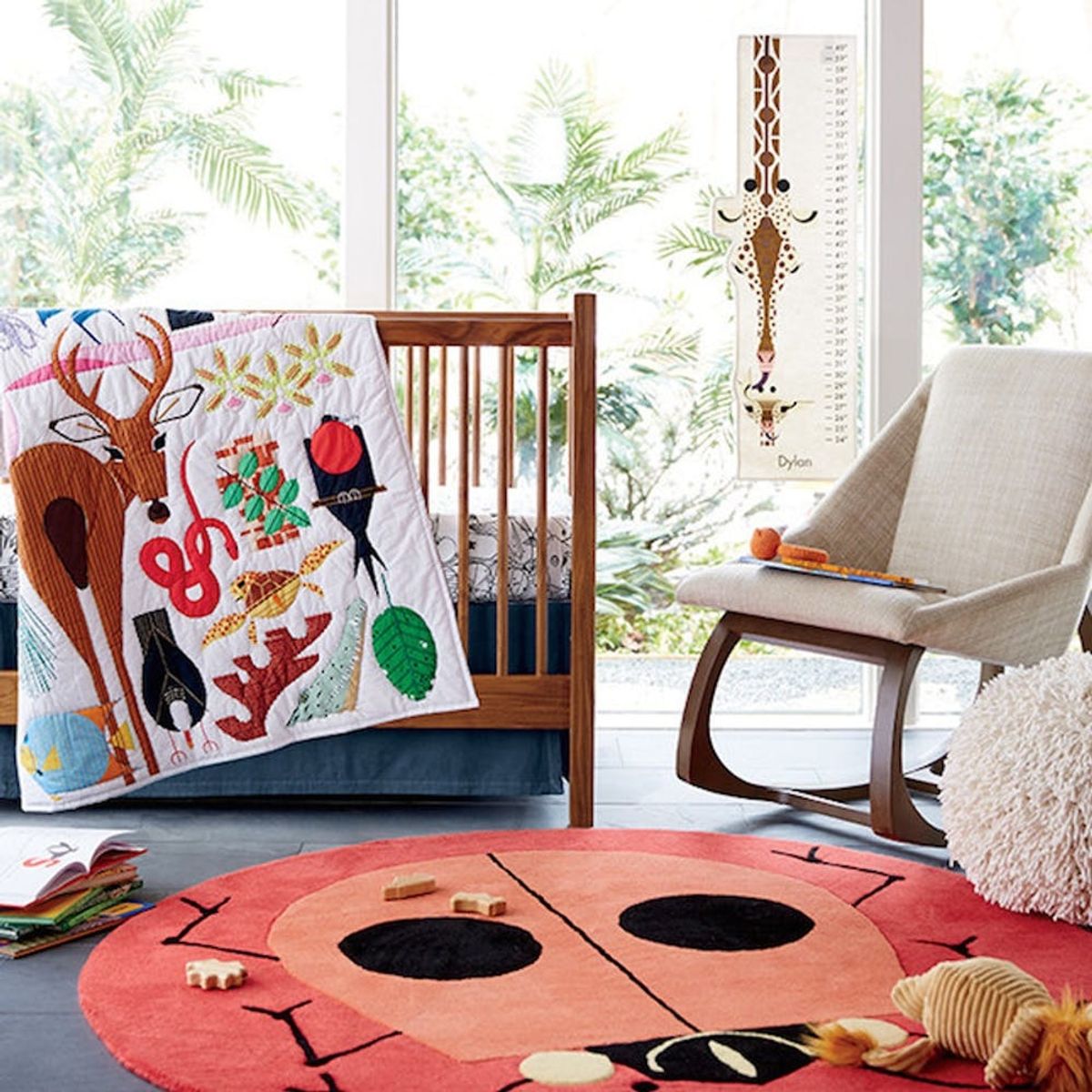 This Charley Harper x Land of Nod Collection Is Perfect for the *Wild* Child