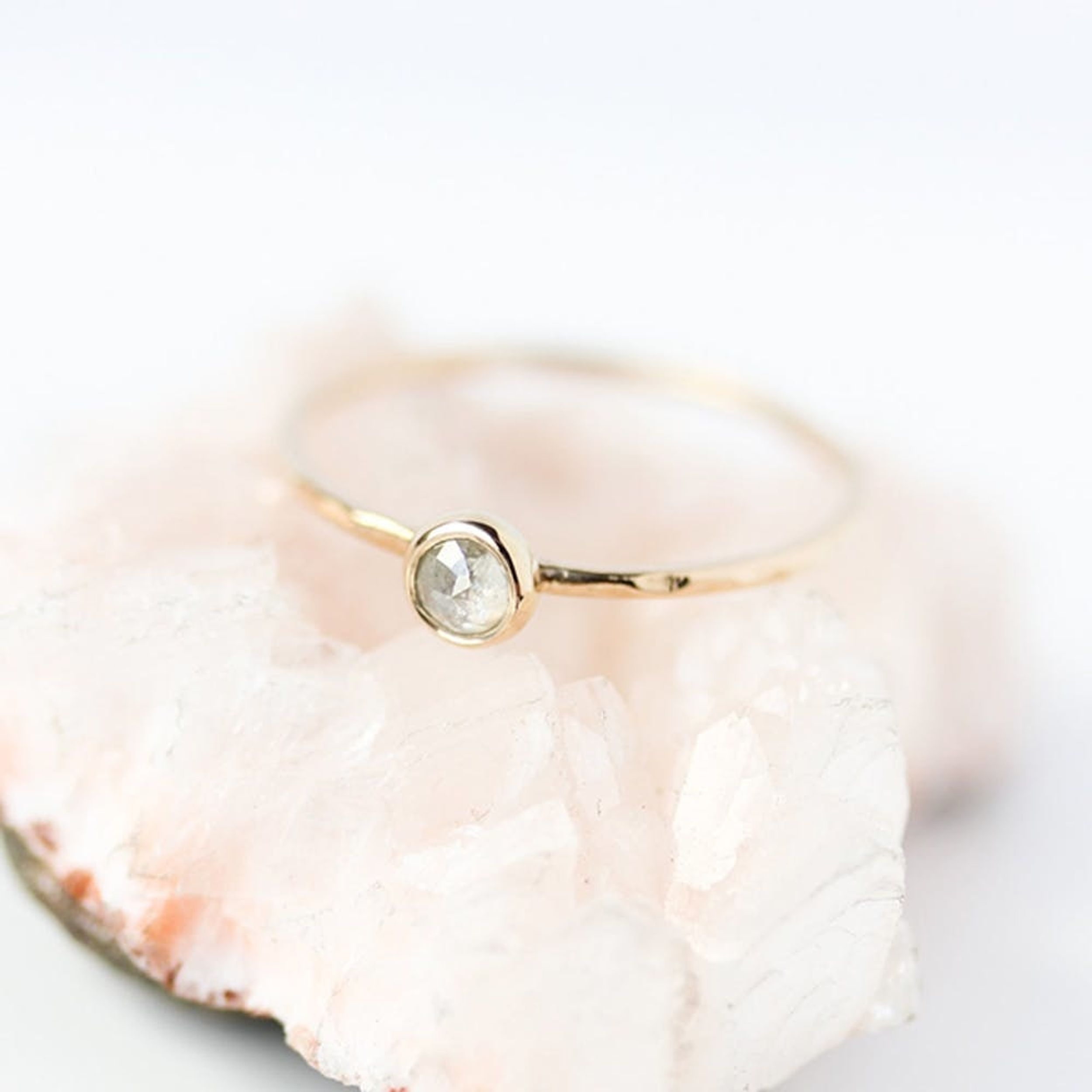 10 Minimalist Diamond Engagement Rings for the Modern Bride