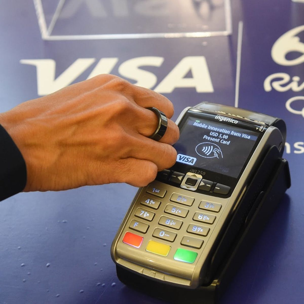 Visa Invented a Ring That Doubles As a Credit Card