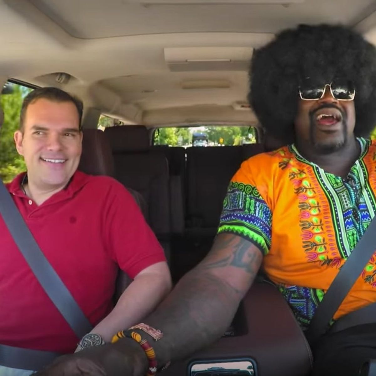 Shaquille O’Neal Went Undercover as a Lyft Driver and It’s Hilarious