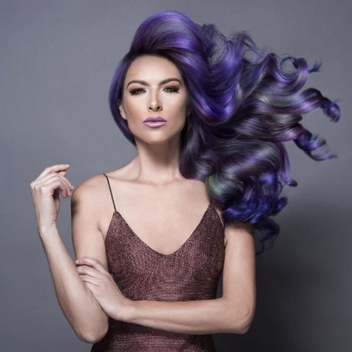 Jewel Tone Is the Stunning Rainbow Hair Trend for Brunettes
