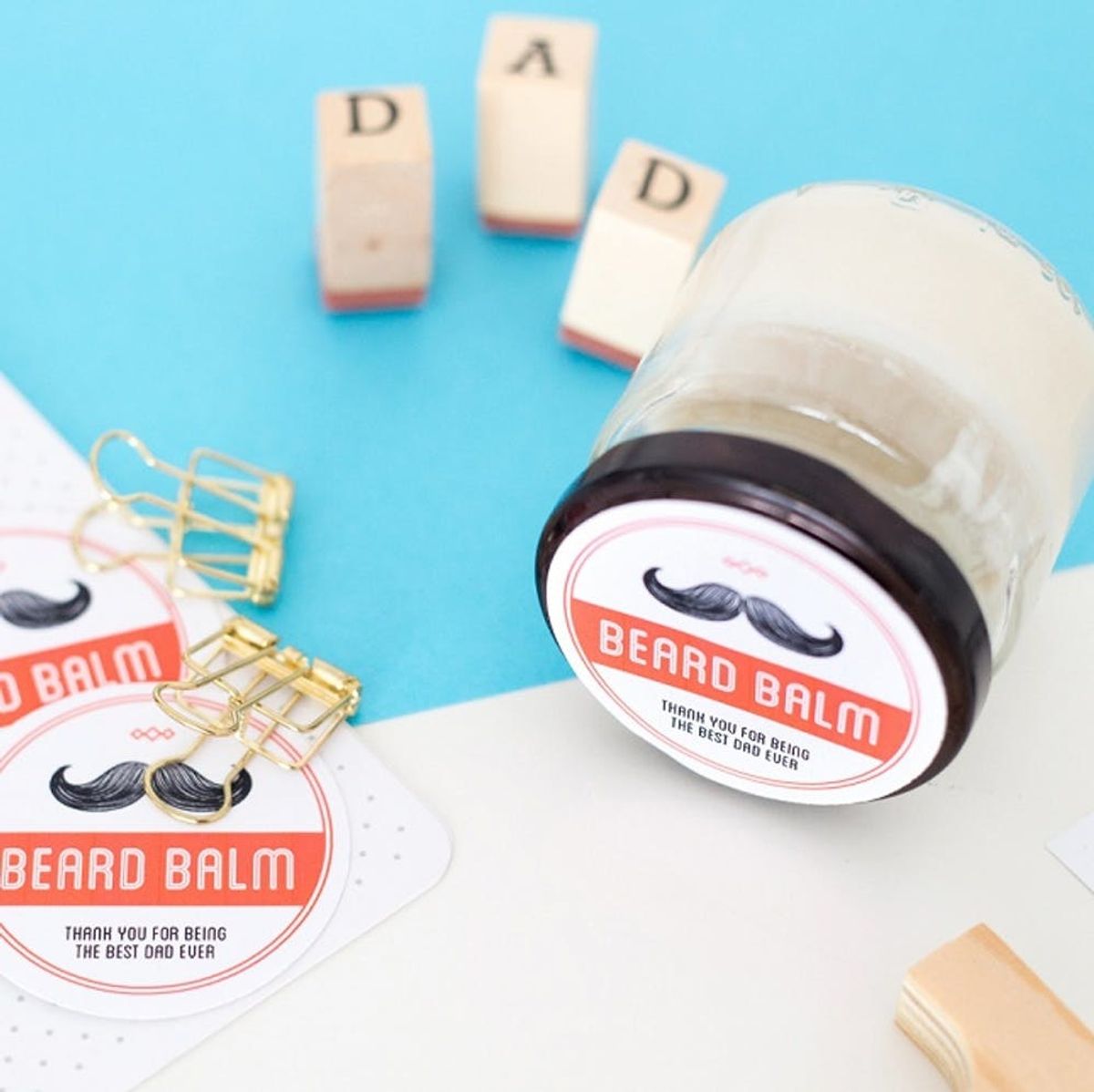 Surprise Your Bearded Dad With This DIY Beard Balm