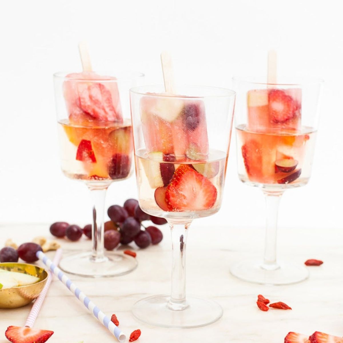 These Boozy Sangria Popsicles Are the Perfect Way to Celebrate National Grape Popsicle Day