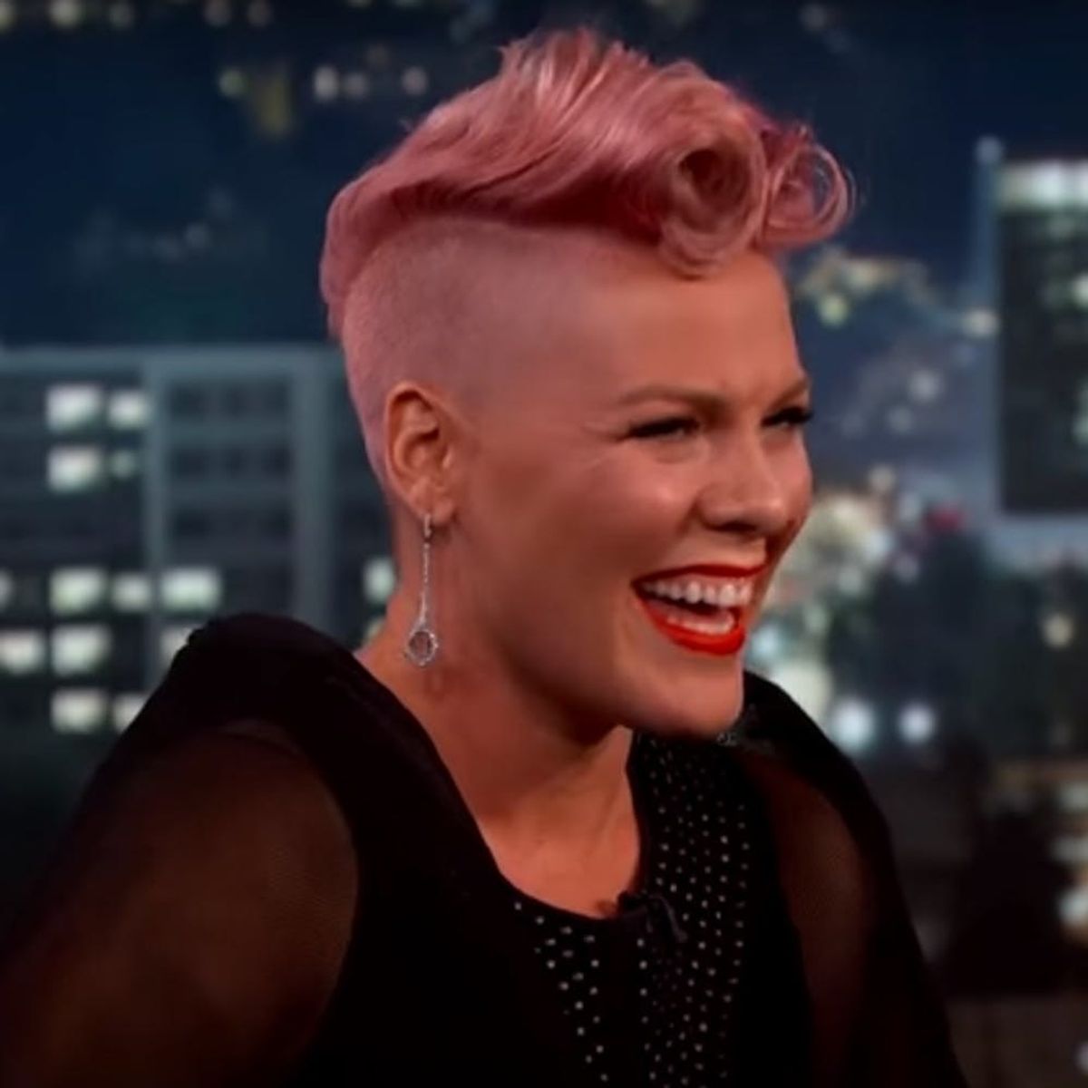 Pink Proves Even Celebs Get Starstruck When They Meet Their A-List Crushes