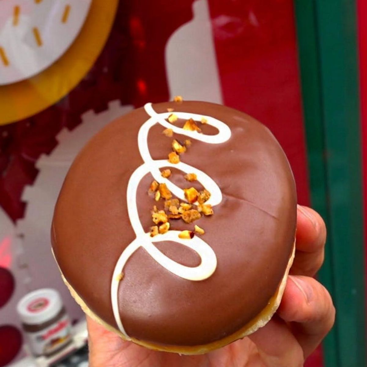 Nutella Lovers Can Now Get Their Fix at Krispy Kreme